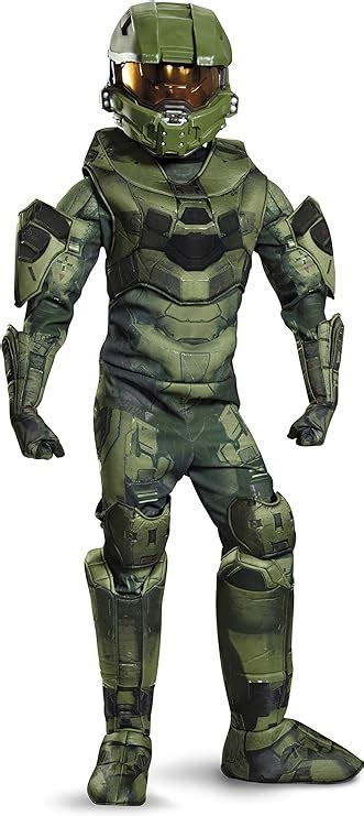 Halo Master Chief Prestige Costume Child Small 4 6 Uk Toys