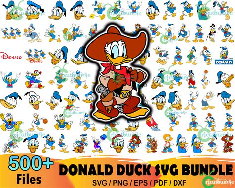 500 Donald Duck Svg Bundle Disney Svg Donald Duck Svg Bundle99
