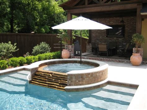 Pools and jacuzzis are hard to come by these days, but people wanting to soak in their warm, soothing waters are not. 75 Awesome Backyard Hot Tub Designs - DigsDigs
