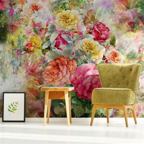 Personalize Your Space With A Floral Wall Mural