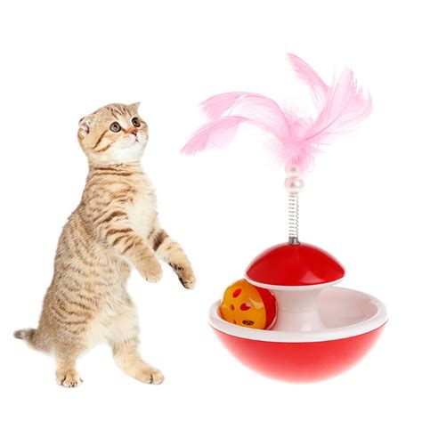 Pet Cat Electric Toys Teaser Interactive Cats Toy Rotating Designed