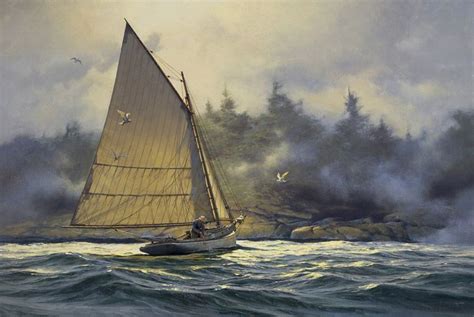 The Paintings Of Donald Demers Sailboat Art Large Landscape Painting