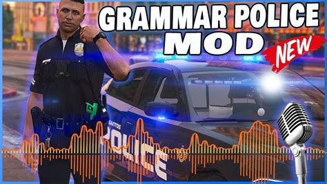 New Grammar Police Mod Talk To Dispatch Gta 5 Lspdfr Youtube