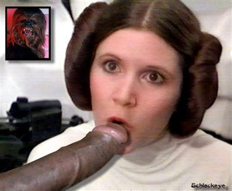 Post A New Hope Carrie Fisher Chewbacca Fakes Princess Leia Organa Schlackeye Star Wars