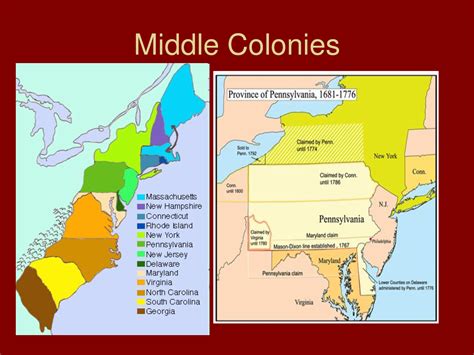 American Chesapeake Bay And The Middle Colonies Travelsfinderscom