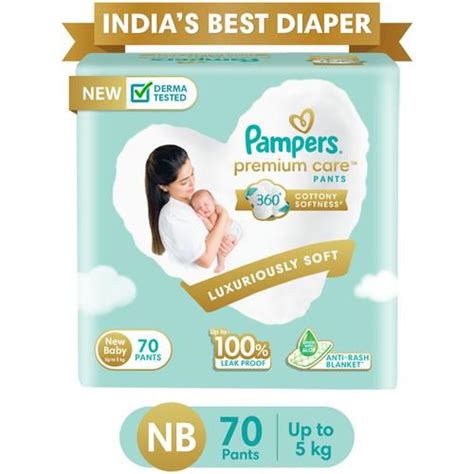 Buy Pampers Premium Care Diaper Pants Newborn Extra Small Cottony