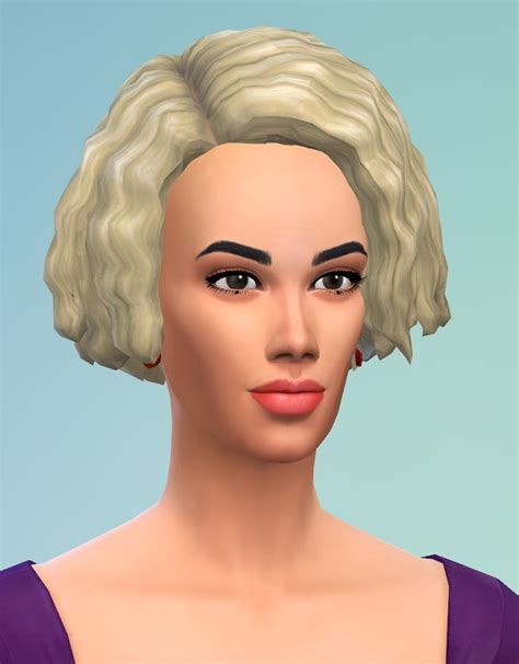 Birkschessimsblog Curls With More Forehead • Sims 4 Downloads