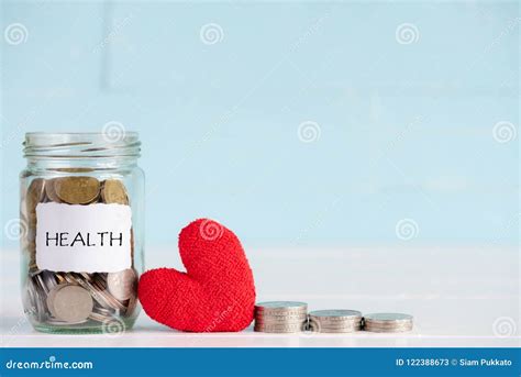 Money Saving And Health Care Concept Stock Image Image Of Illness