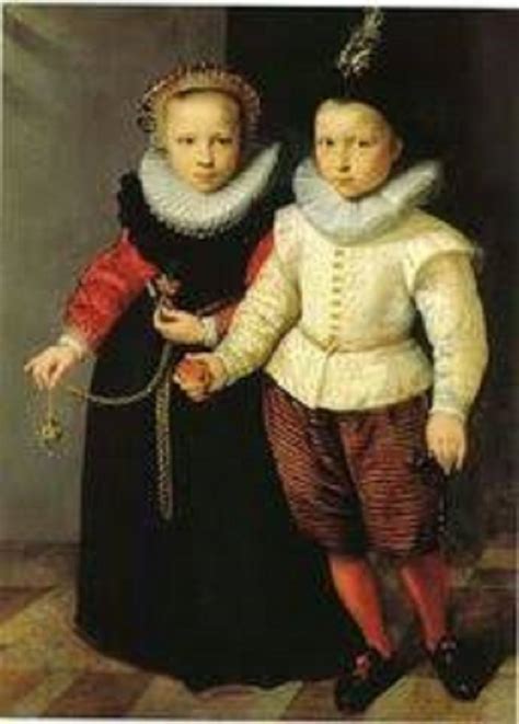 Most children, both boys and girls, wore their hair short and cropped. Fashion during the Renaissance