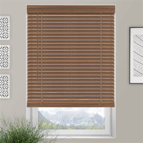 2 Value Cordless Faux Wood Blinds Select Blinds Canada