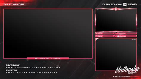 Free Twitch Stream Overlay Template 2018 On Behance