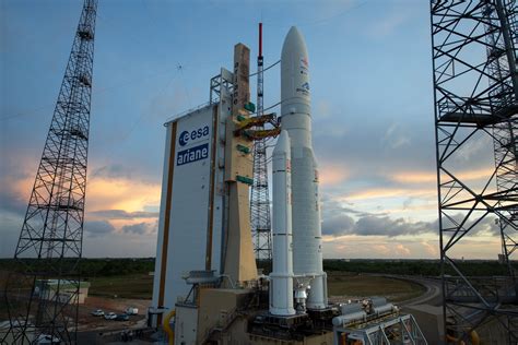 Esa Bepicolombo On The Launch Pad