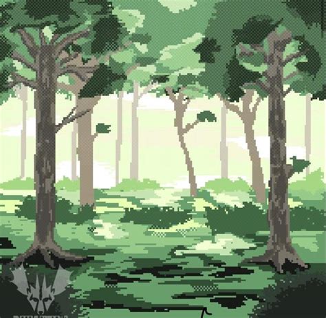 Pixel Forest Aesthetic Símply Aesthetíc Amino