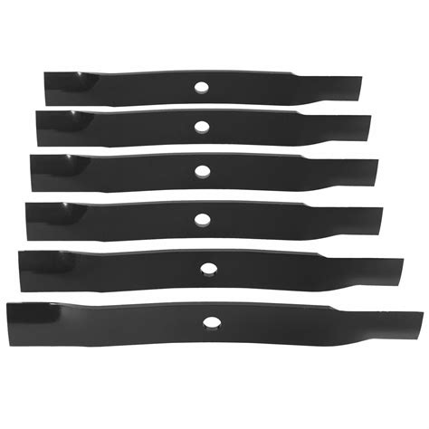 6 Pack For John Deere Mower High Lift Blades 60 Cut M128485 M133381