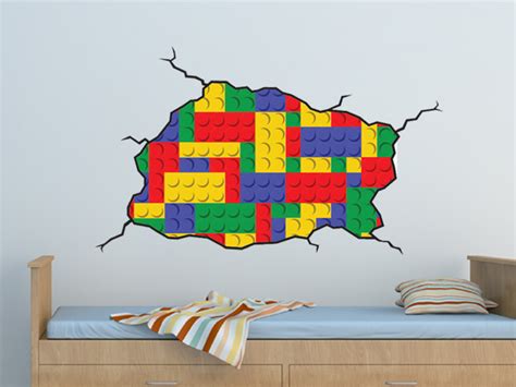 Lego Style Wall Decal On Luulla