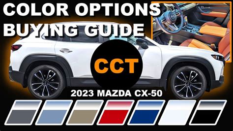 2023 Mazda Cx 50 Color Options Buying Guide Youtube