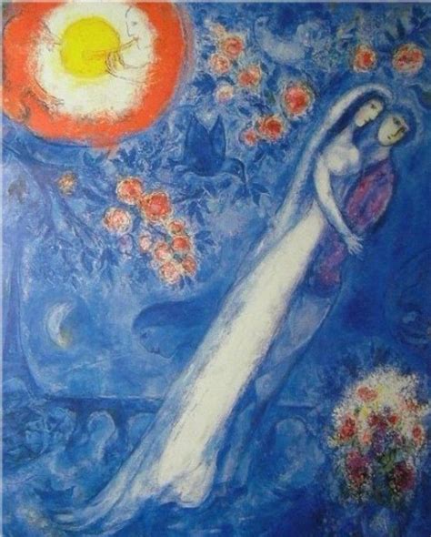 Marc Chagall The Wedding Lights Chagall Paintings Art