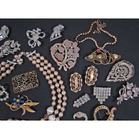 Lot Of Vintage Costume Jewelry