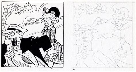 Learn To Draw Cartoons Lesson 3 Inking The Head And Figure