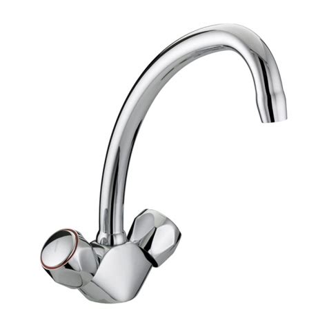 Bristan Club Budget Monobloc Sink Mixer Chrome Plated With Metal Heads