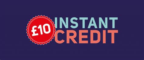 October £10 Instant Credit Letterworks
