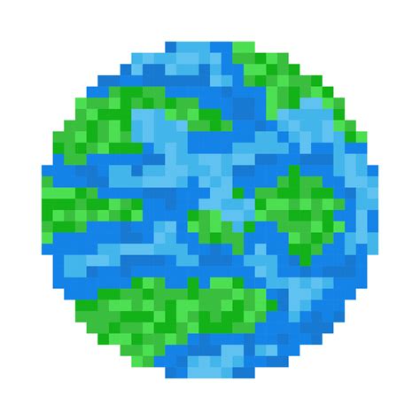 Pixel Art Planeta Ficticio 13519071 Png