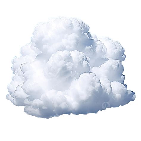 White Cumulonimbus Cloud White Cloud Atmosphere Png Transparent