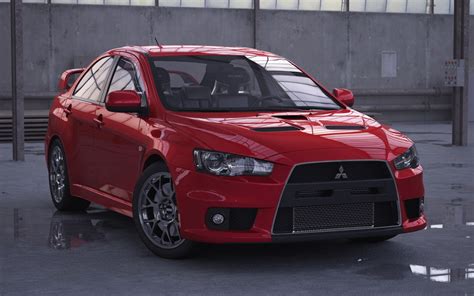 3d Car Mitsubishi Lancer Evo