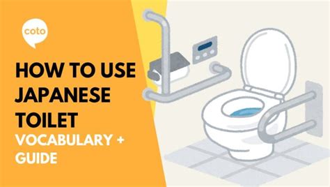 How To Use A Japanese Toilet An Easy Infographic Guide