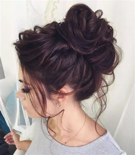 40 Updos For Long Hair Easy And Cute Updos For 2024 Bun Hairstyles For Long Hair Messy Bun