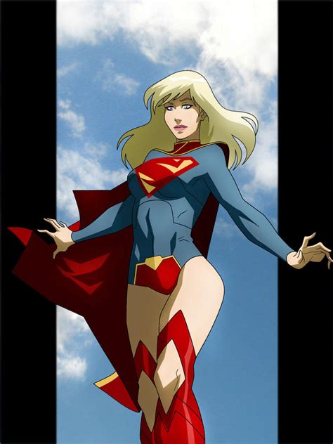 Supergirl Animated By Chubeto On Deviantart