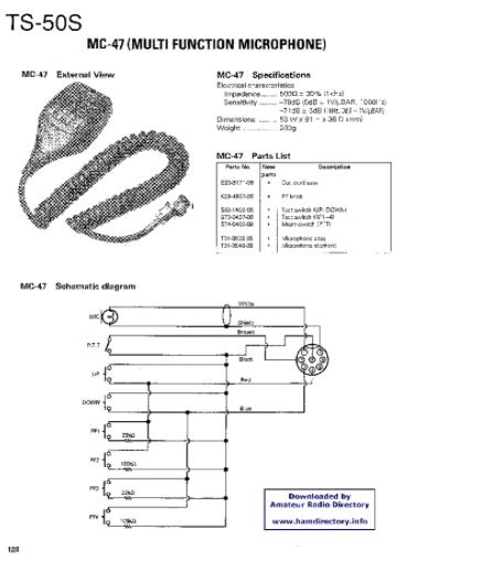Kenwood Ts 450s Mic Wiring Diagram Wiring Diagram