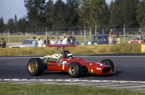 Jacky Ickx Ferrari Grand Prix Du Mexique Mexico City