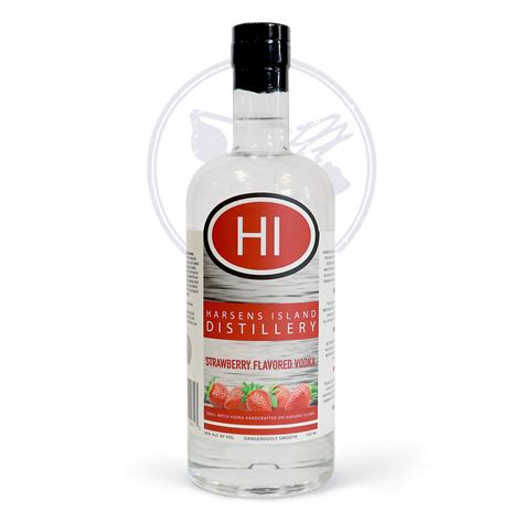 The Strawberry Vodka Spirits Harsens Island Distillery