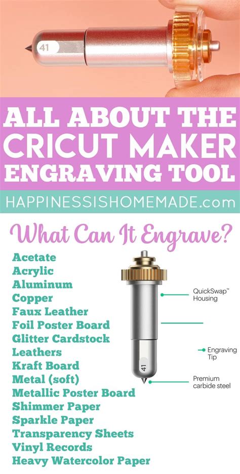 Learn All About The Cricut Engraving Tool Tip And Engrave With Your