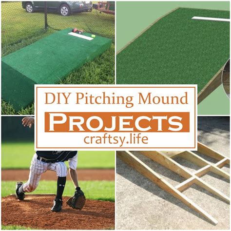 20 Diy Pitching Mound Projects For Your Backyard Craftsy