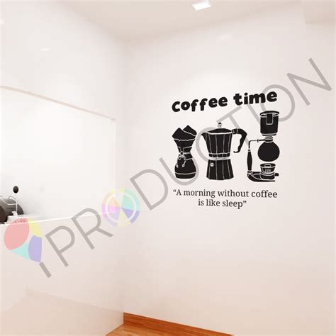 Coffee Shop Wall Decal 2 Iproduction