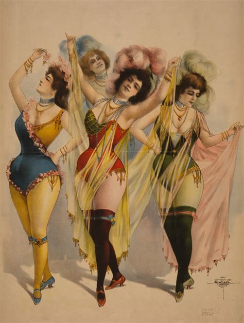 Early Burlesque Performers C1880 Burlesques Enormously Po Flickr
