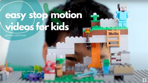 How To Make Easy Stop Motion Animation Videos With Kids Youtube