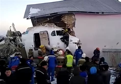 12 Killed And 49 Injured As Plane Crashes In Kazakhstan