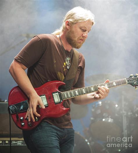 Derek Trucks With The Allman Brothers Band Photograph By David Oppenheimer