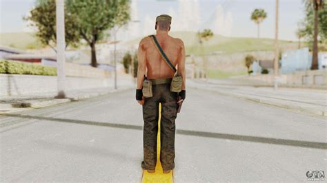 MGSV Phantom Pain Rogue Coyote Soldier Naked v für GTA San Andreas