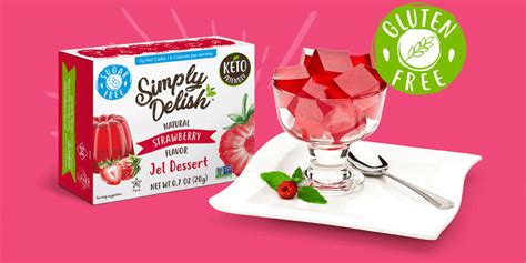 simply delish all natural sugar free desserts jels and pudding