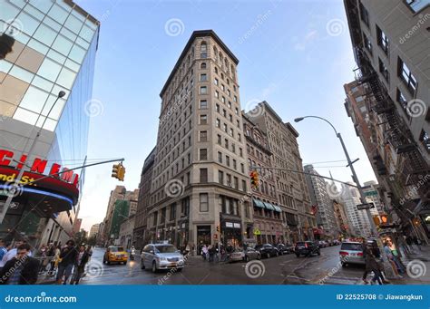 New York Architecture Broadway Manhattan Nyc Editorial Stock Photo