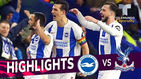 Wilfried zaha found top corner with rocket effort to equalise for crystal palace. Brighton vs. Crystal Palace: 3-1 Goals & Highlights ...