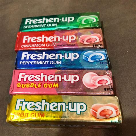 Freshen Up Gum History Flavors And Commercials Snack History