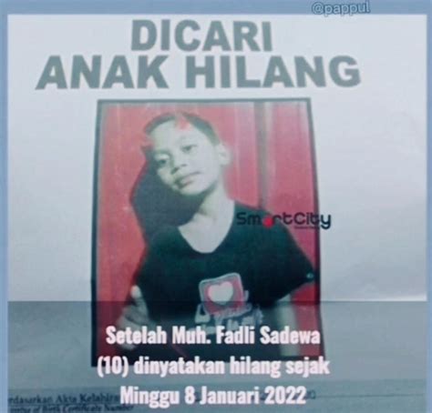 Bocah Yang Diculik Di Makassar Akhirnya Ditemukan Tak Lagi Bernyawa