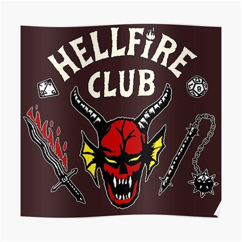 Hellfire Posters Redbubble