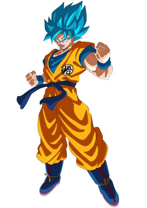 Done for my dragon ball commissions info sheet! Goku Super Saiyajin Blue 2018 by SaoDVD | Goku desenho ...