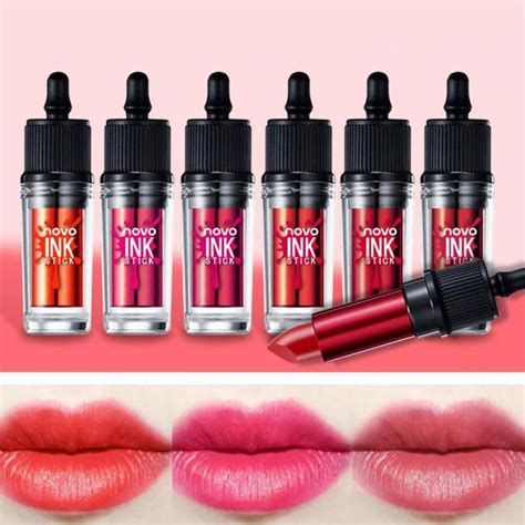 novo matte moisturizing lipstick waterproof long lasting sexy lips nude makeup for women matte
